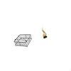 Luxury Kitchen Napkin Dispenser And Abstract Fire Statue Desktop Ornament Modern Art Sculpture for
