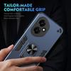 For Honor 400 5G (Global) Case PC + TPU Drop Defend Phone Cover with Ring Kickstand