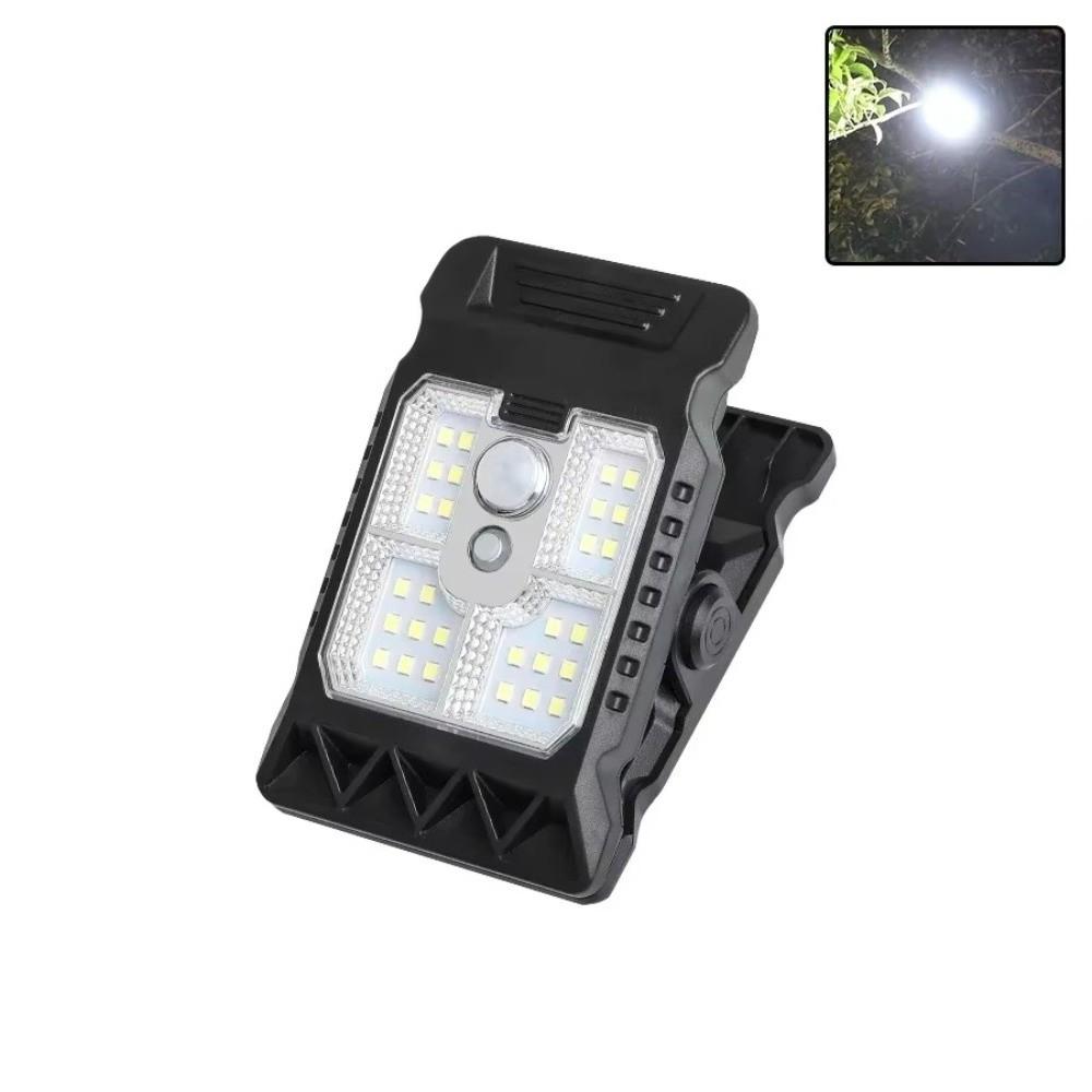 Waterproof Solar Clip Light 3 Modes LED Solar Light New Motion Sensor Lamp  Garden Decoration