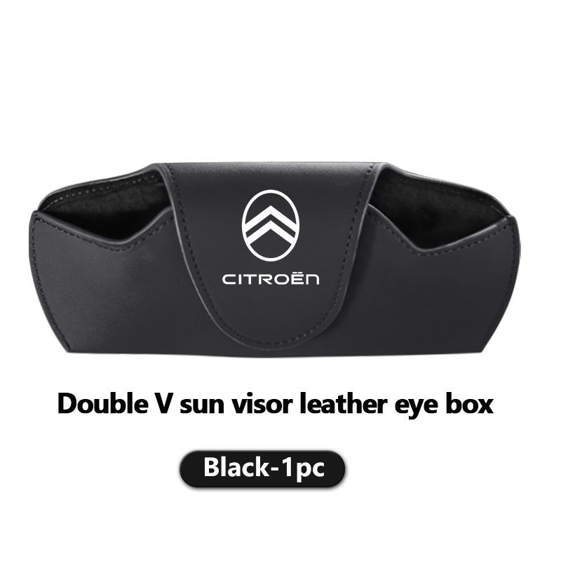 

Car Glasses Case Sun Visor Eyeglasses Anti-Scratch Protection Case For Citroen Grand Berlingo Jumper Celysee Xsara Picasso