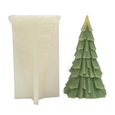 Christmas Tree Candle Mould Silicone Molds Ornament Molds Castings Molds Handmade Plasters Molds Craft Supplies