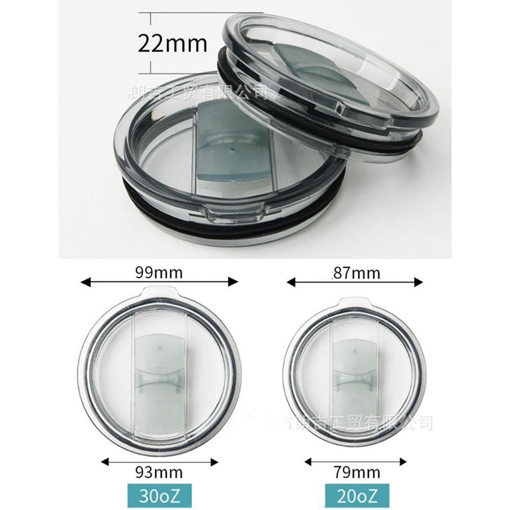 2Pcs Mehrfarbige Themos Tumber Flasche Abdeckung Kunststoff Deckel Für Ozark für Trail für Rtic für Yei Cup Cap