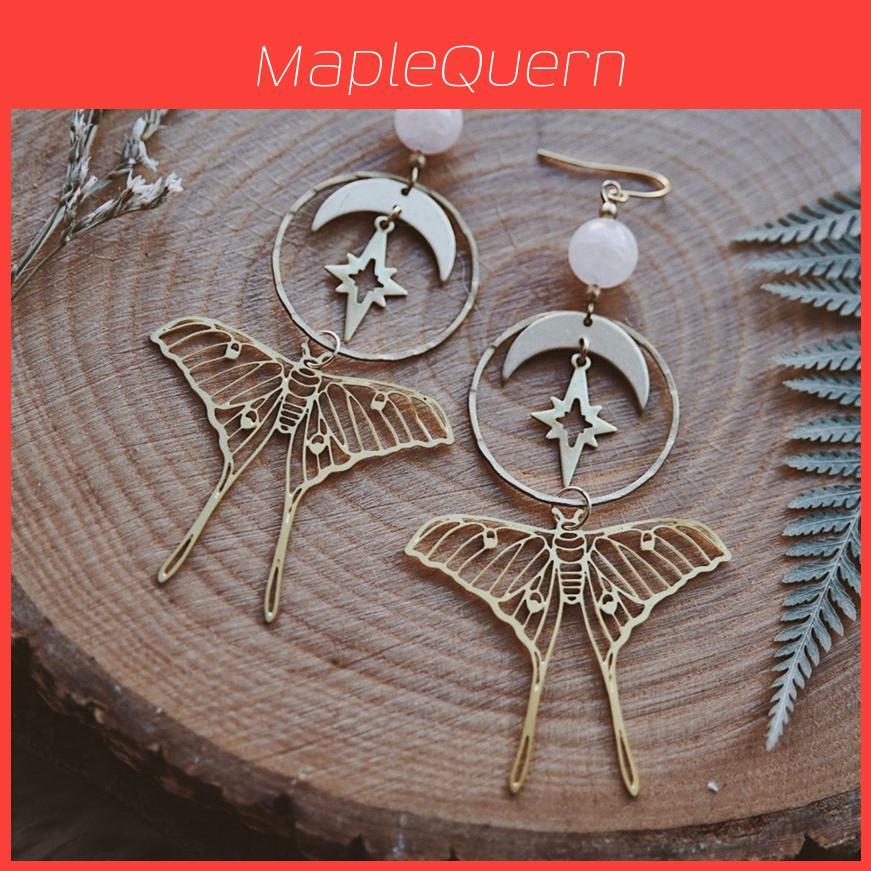 Jewelry Earrings With Star And Moon Design For Women Fashion Accessories