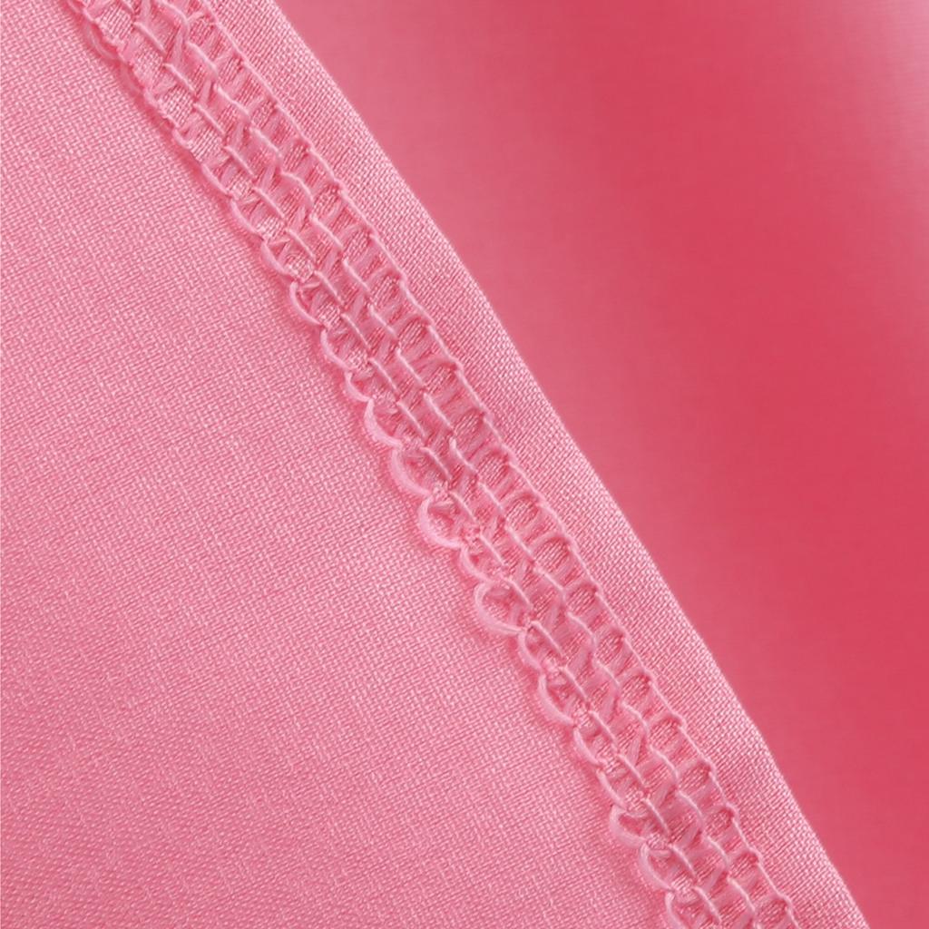 GMXIA Spring Summer Retro Women's V-neck Half-sleeve Waist Solid Color Swing High Waist Dress