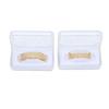 Hot-Selling European & American Hip Hop Halloween Grillz: Chain & Hollow Out Zircon Inlaid Fangs
