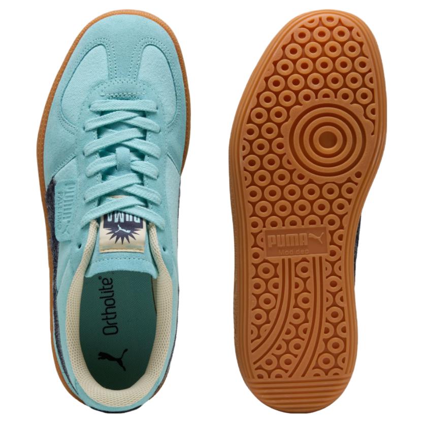 Puma Palermo Weathered Safe Lake New Navy Unisex Sneakers Teal 401722-03