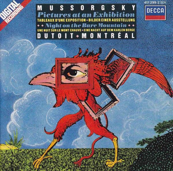 

CD M. MUSSORGSKY CHARLES DUTOIT ORCH Pictures at an Exhibition 4172992 Decca 1987 UK Classical Used