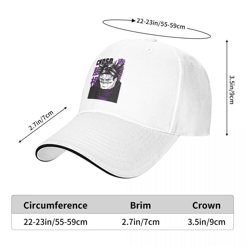 Baseball Caps Jujutsu Kaisen Choso Graphic Trending Casquette Female Male Outdoor Spring Caps