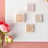Vintage Flower Soft Pottery Earring Mold Car Keychain Pendant Decoration Supplies for Children Adult DIY Crafts