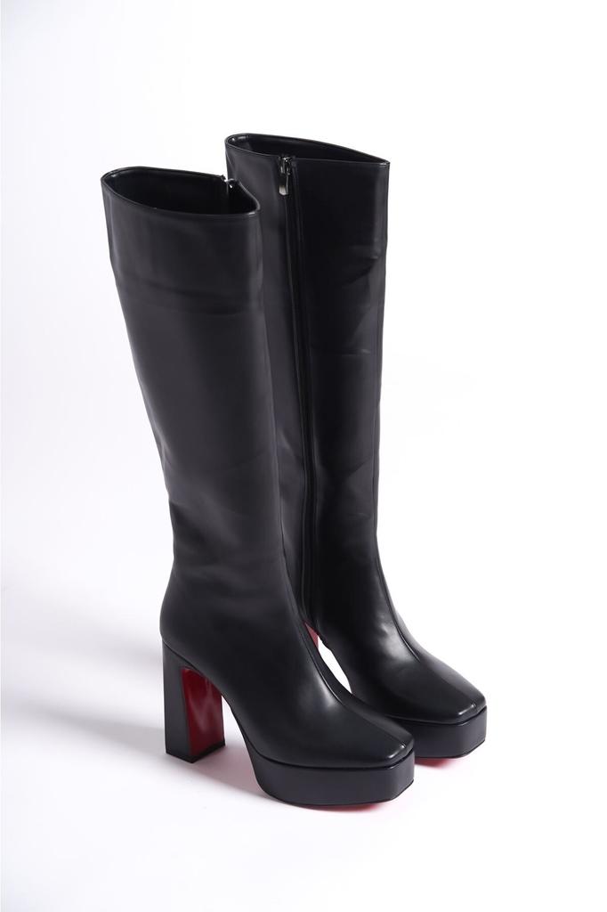 Women's Fashion Style Special Design Platform Knee High Boots