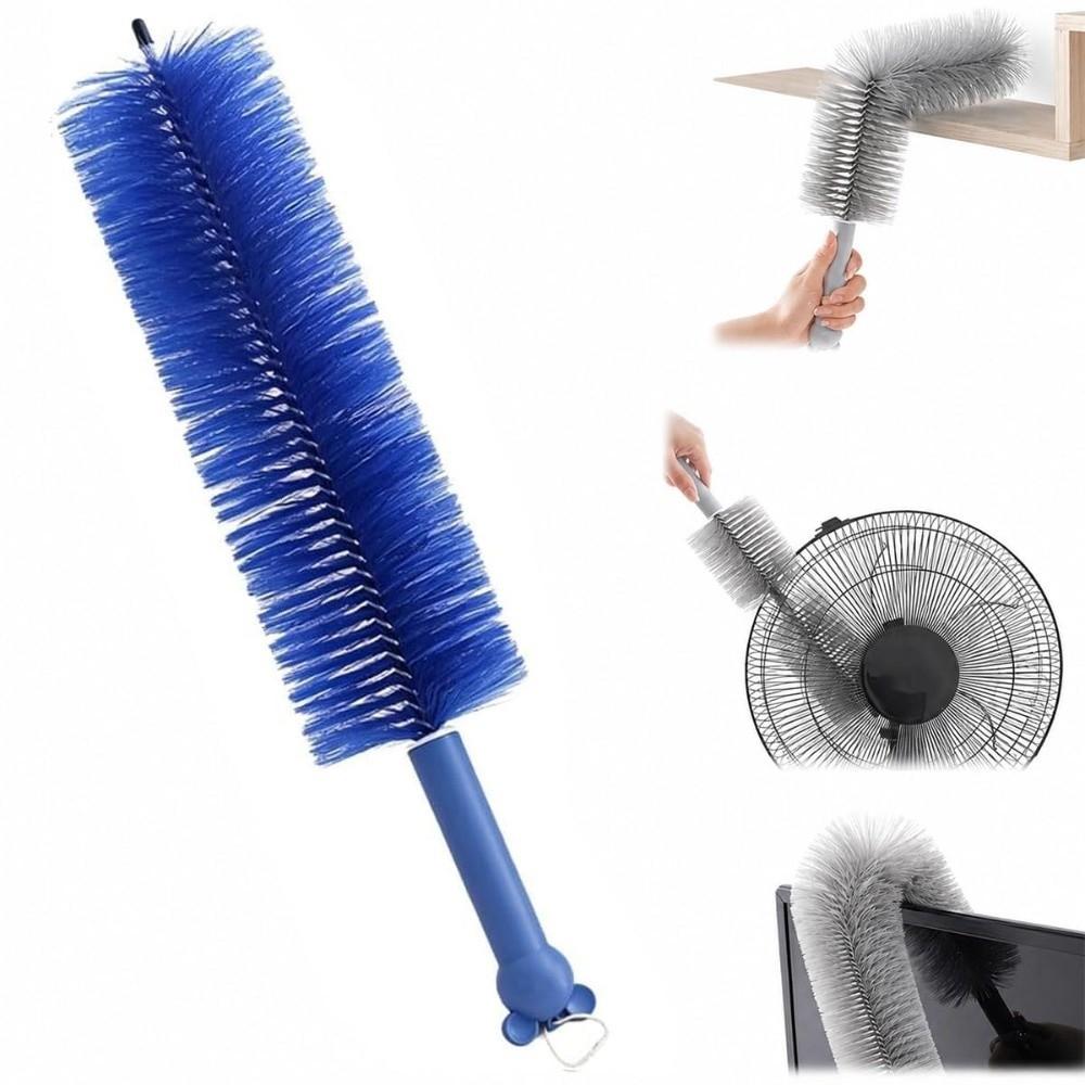 Microfiber Fan Cleaning Brush Bendable Head Microfiber Dusting Brush For Electric Fans