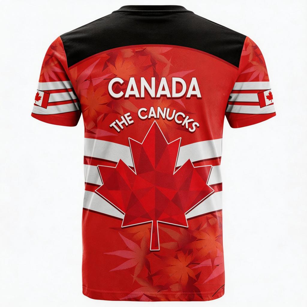 Kids Casual Sports Jersey Short Sleeve Printed Soccer Fan Shirt for Children Youth Athletic Wear Canada Design