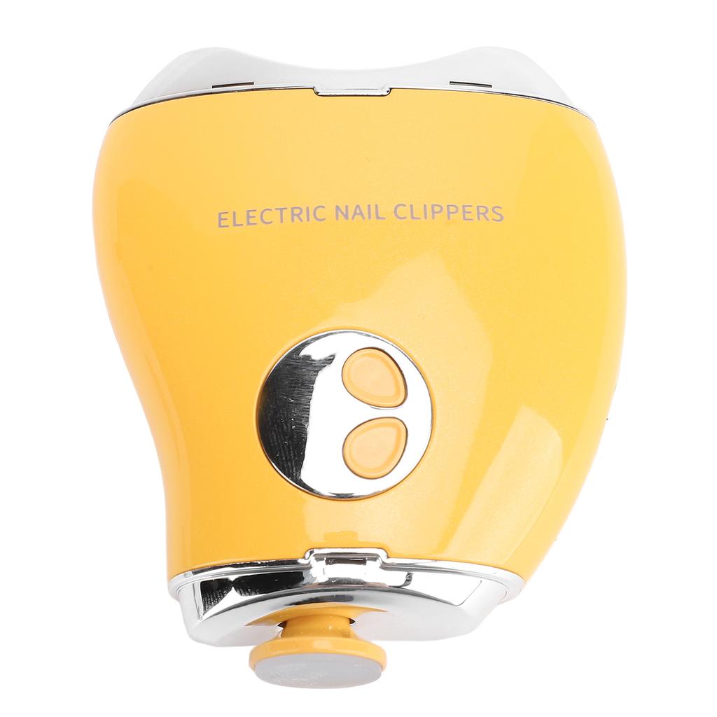 Electric Nail Clipper 3 Speed Automatic Fingernail Trimmer and File Dual Head LED Display Cordless