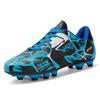 Mens Womens Soccer Cleats Artificial Turf Outdoor Football Shoes With Studs Anti-Slip Rubber Sole Breathable Mesh Lining