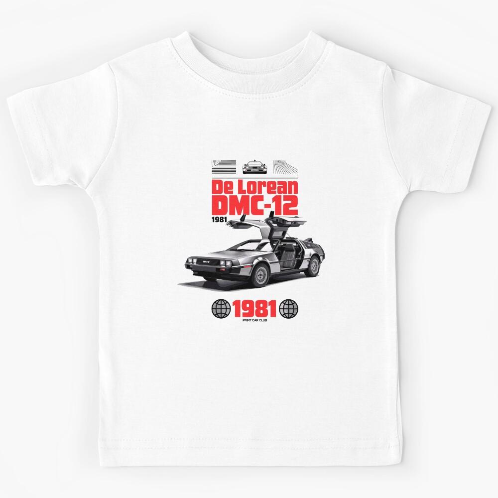 Vintage Classic Car Amazing Art Delorean Kids T-Shirt 150