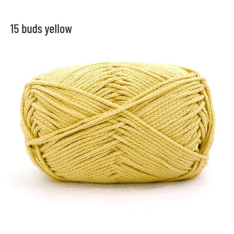 Xue Feier Suxin 2mm Round Hollow Pure Cotton Crochet Yarn for DIY Knitting