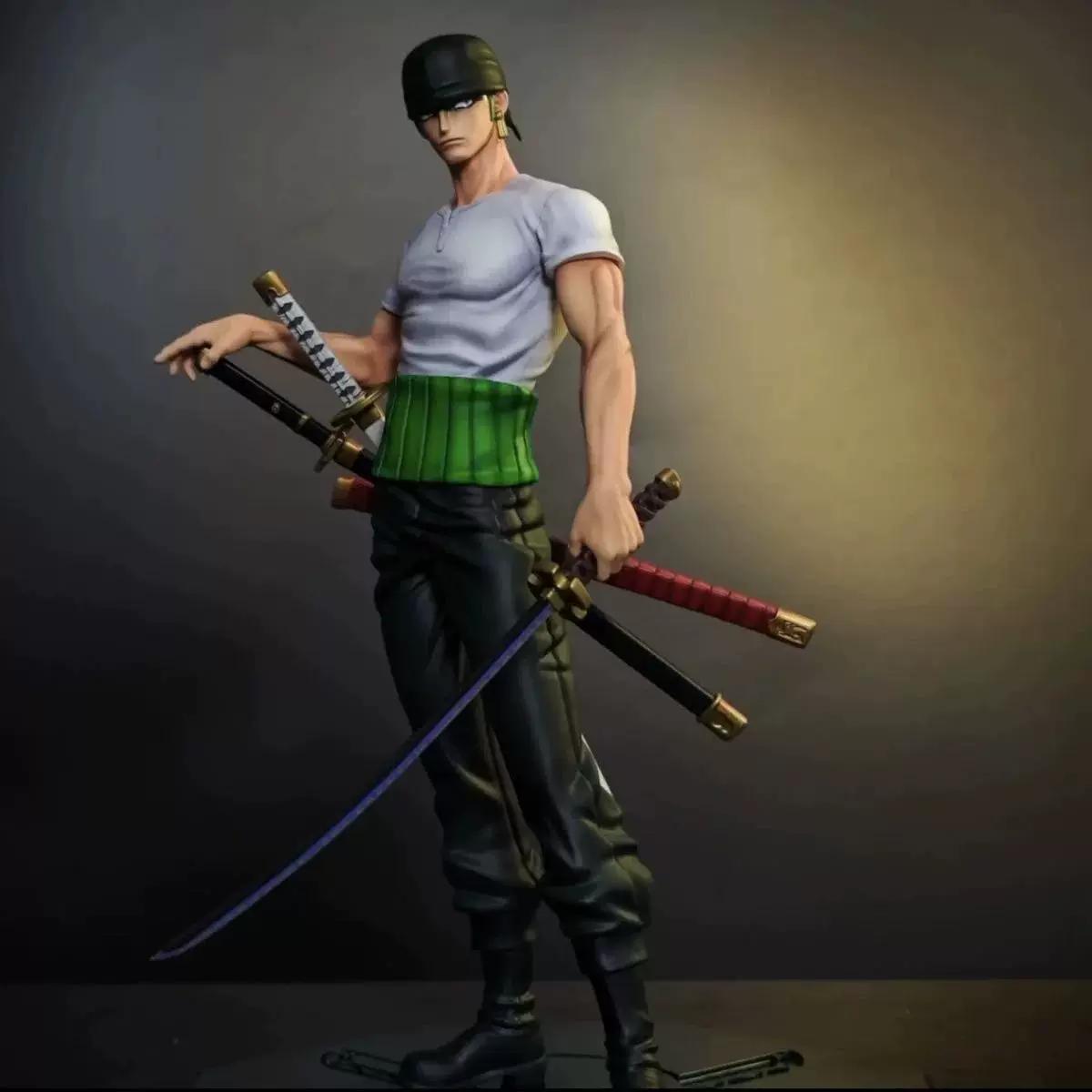 Anime Viens Gabals Stāvoša Pozas Zoro