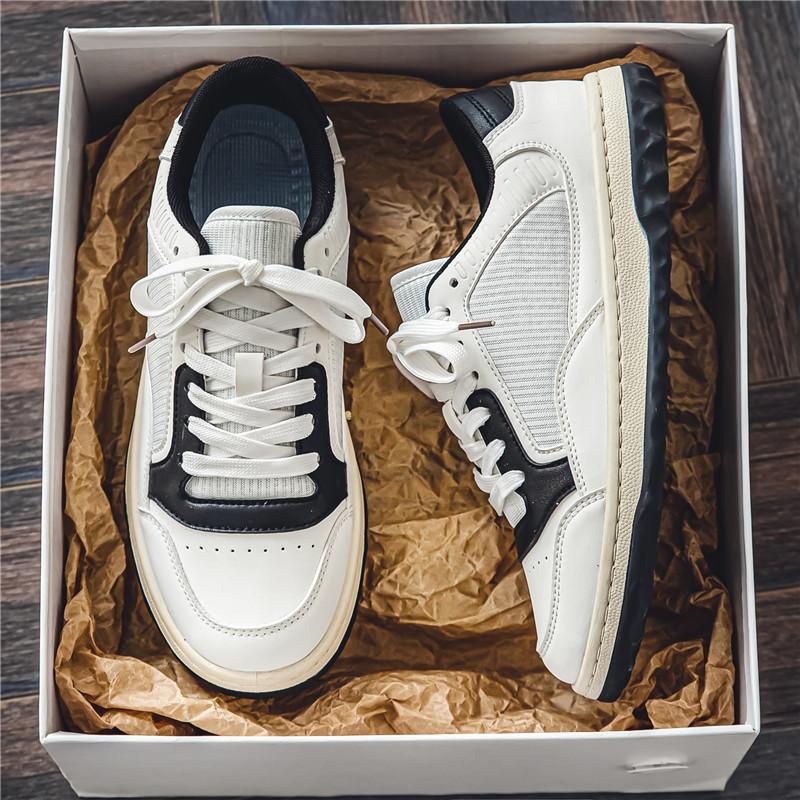 

2024 Новая Мужская Повседневная Обувь Модные Кроссовки Плоская Толстая Подошва Мужская Обувь Zapatillas Hombre Мужские Ботинки Мужская Обувь Скейтбординг 44 чёрный