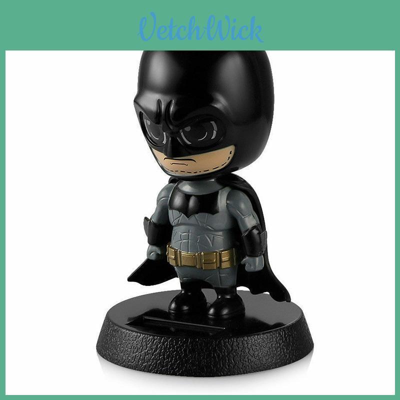 Batman Shaking The Head Dashboard Doll A Playful Solar Powered Car Accessory
