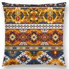 Colorful Seamless Aztec Decorative Prints Sofa Throw Pillow Case Fancy Abstract Geometric Vector Pattern Tribal Cushion Cover