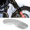 Motorcycle Short Front Mudguard Cover Guard Fit for Triumph T100 2001 2016(Silver)