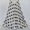 CM Summer South Africa North America Polka Dot Skirt Classic Versatile Skinny Pleated Skirt Long Skirt Women