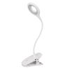 LED Clip Desk Lamp Student Learning To Read Charging Plug-in Dual-purpose Folding Bedroom Bedside Creative Book Lamp