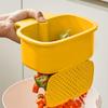 Sink Drain Strainer Basket Retractable Sink Draining Rack Multi-purpose Faucet Storage Holder Vegetable Drain Shelf for Fruit
