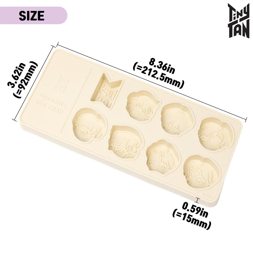 BTS TinyTAN ICE TRAY/ TinyMART & TinyTAN (Dynamite Ver.)/ Authentic Official Goods, KPOP, KBeauty