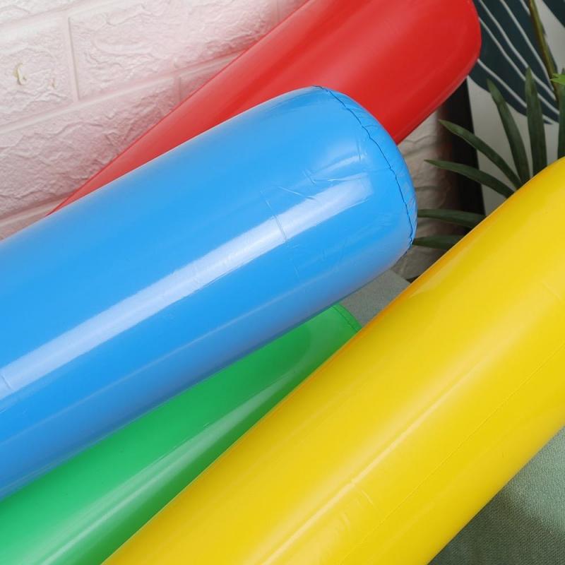 Bastão Inflável de 90cm Balão Jumbo Jogos ao Ar Livre Brinquedo de Jardim de Infância Para Adultos Crianças Meninos Meninas Festa de Carnaval Esportes de Torcida