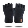 2020Outdoor Half Finger Gloves Women Men Winter Warm Wool Mittens Unisex Elastic Knitted Touchscreen Nonslip Fingerless Gloves