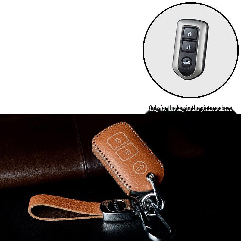 Toyota Camry/Highlander/Yaris/Vios/Hiace Leather Key Cover