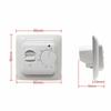 Thermostat d'ambiance - AIMOONSA - Manuel - AC230V 16A - Sonde 3m NTC - Encastrable