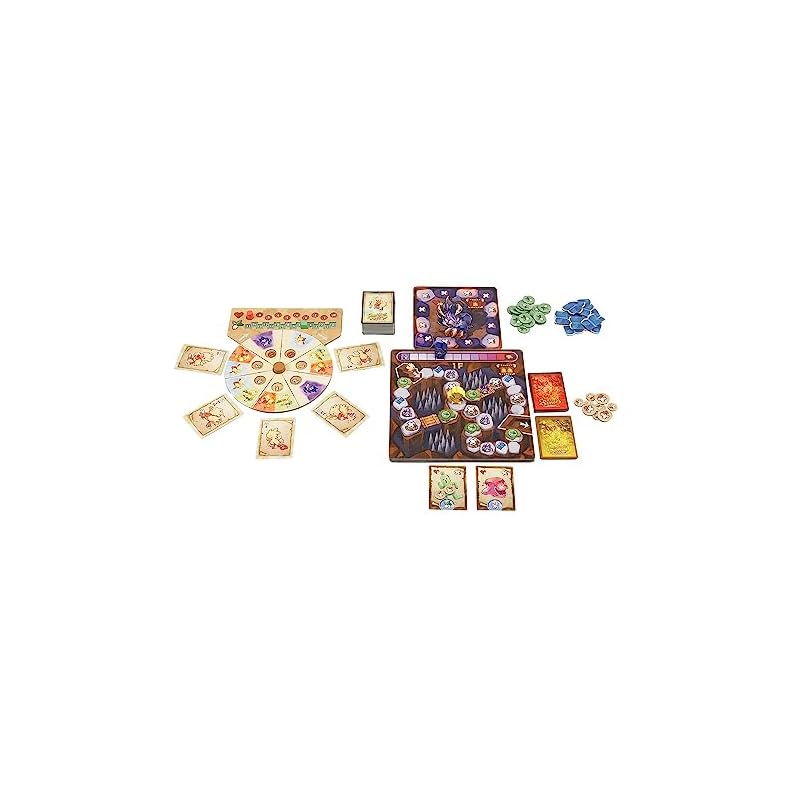 Square Enix Chocobo's Mystery Dungeon Board Game (1-4 Players, Ages 13 and Up)