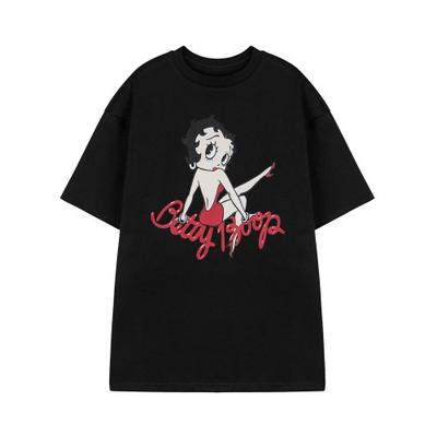 Betty Boop Womens/Ladies Leg Short-Sleeved T-Shirt