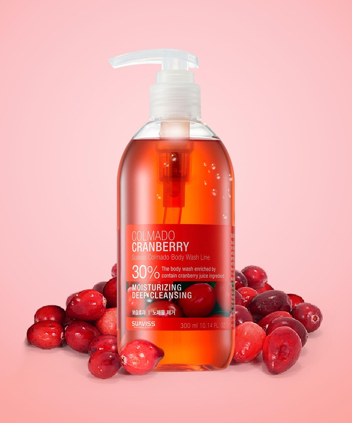 Colmado Cranberry Body Wash 300ml x 2