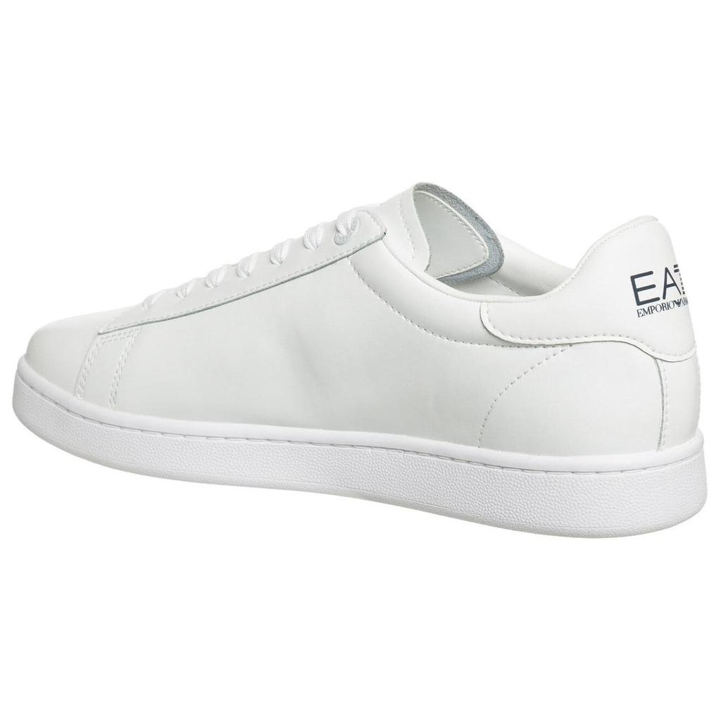 Emporio Armani EA7 Embossed Logo Low-Top Fashion Sneakers Unisex Sneakers White X8X001XCC5100001