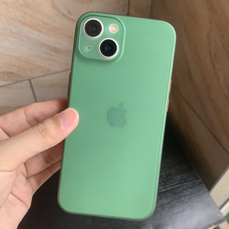 IPhone 14pro Key Phone Case Transparent Apple 14promaxpp Hard Shell Heat Dissipation Design Transparent Hard Shell