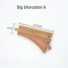 Wooden Train Track Components Beech Train Track Set Kids Train Toys Railway Accessories Fitting Brand Train Toys For Kids