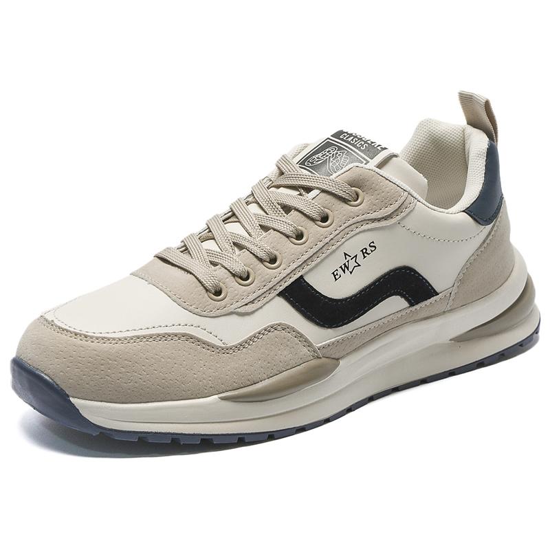 Men's casual sports shoes four seasons fashion trendy shoes outdoor running shoes non slip soft sole comfortable male sneakers
