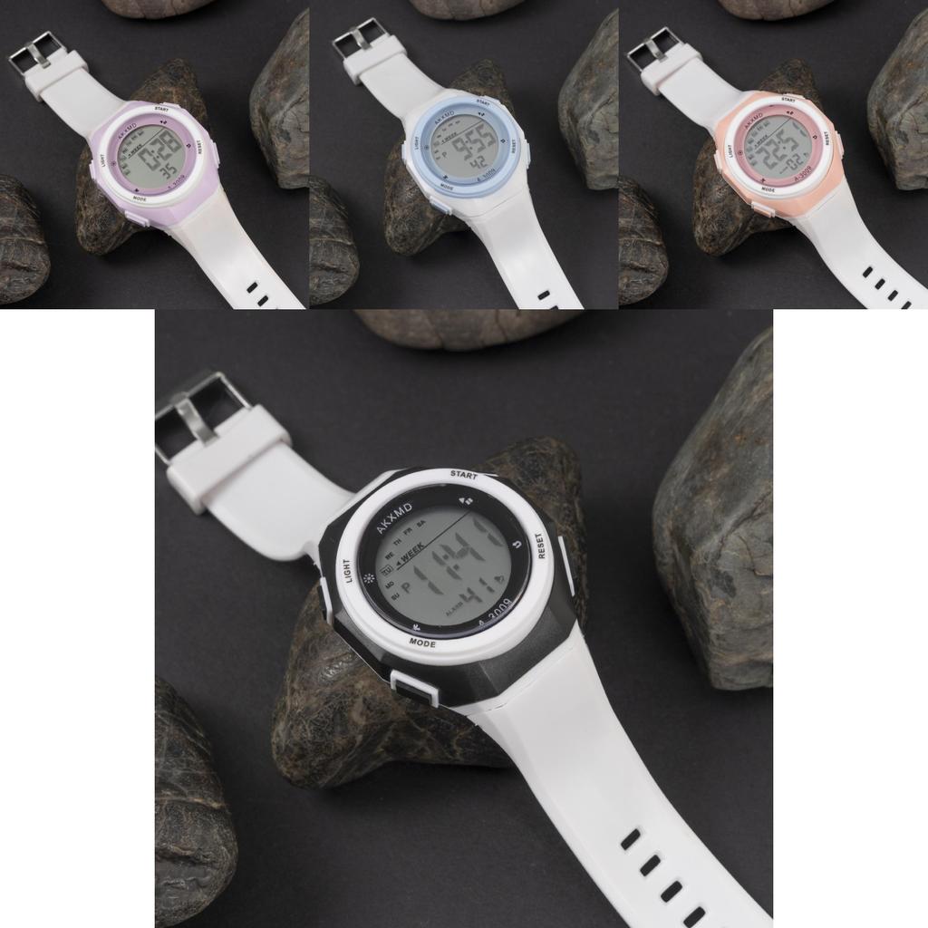 Childrens Digital Sports Watch With Led Night Light For School And Play