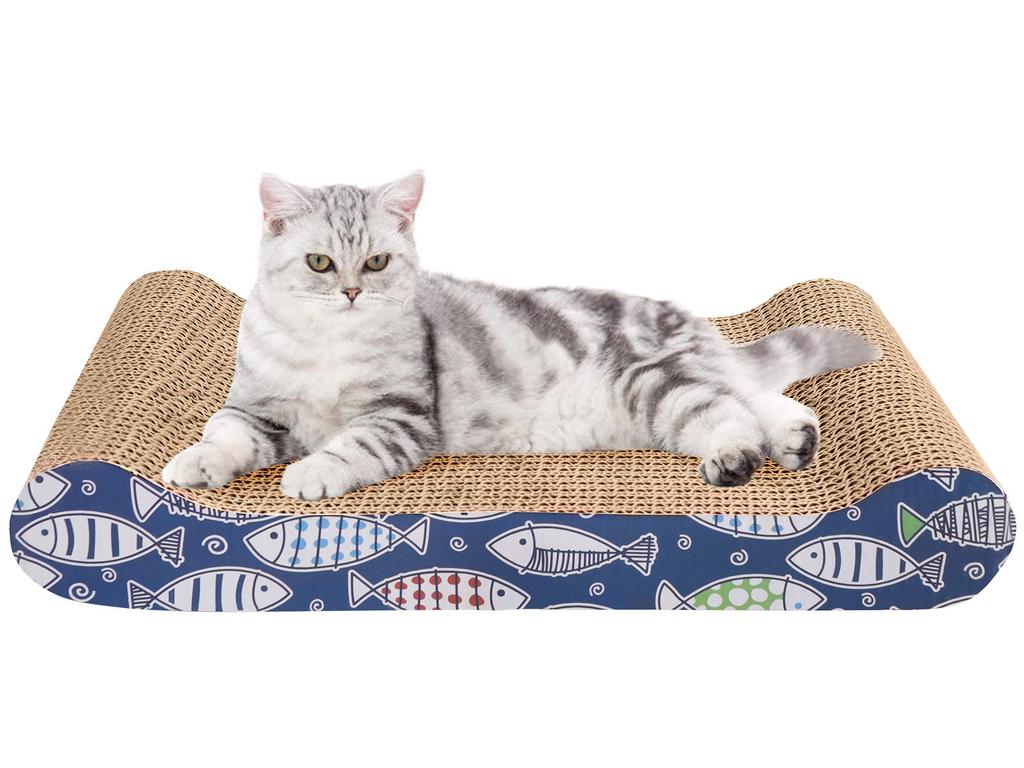 Blueekin Cat Cat High Cat Space Prevents Furniture Improves Lack of Relieves Can Be Used On Both Cat Toy Scratcher, Scratcher, Cardboard, Density,