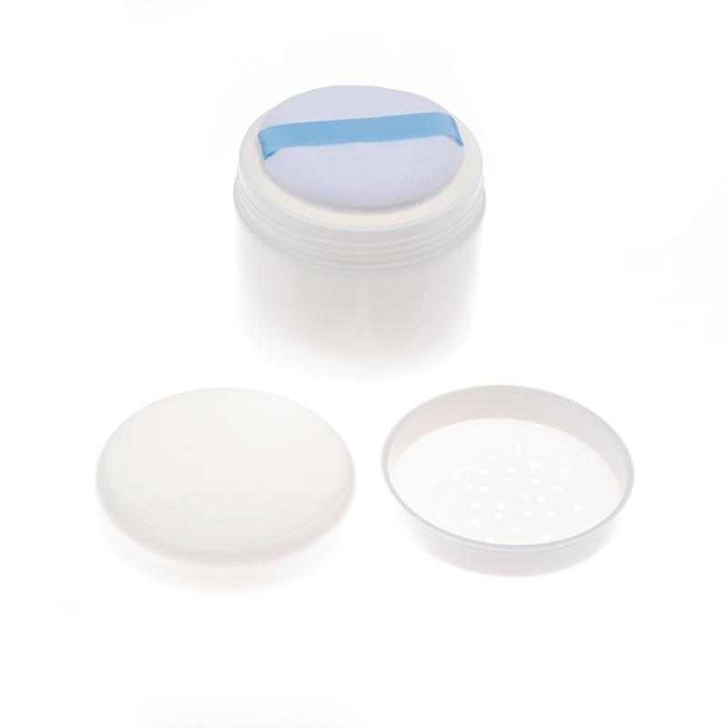 200/250/300G Puderbox Puder Fixierpuder Honigpuder Spender Toner Leere Dose mit Puderquaste Siebdeckel