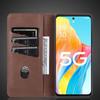 Deluxe Magnetic Adsorption Leather Fitted Case for OPPO A98 6.72" Global EUR RUS Flip Cover Wallet Protective Case Fundas Coque