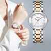 Women's Elegant Watches Fashion Light Luxury Original Wristwatch Stainless Steel Waterproof Quartz Ladies Watches
