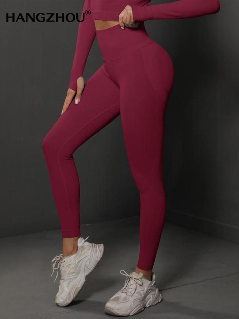 Peach Butt Yoga High-Waisted Hip-Lifting Fitness Pants for Women – High Elasticity Tight Running Sports Pants