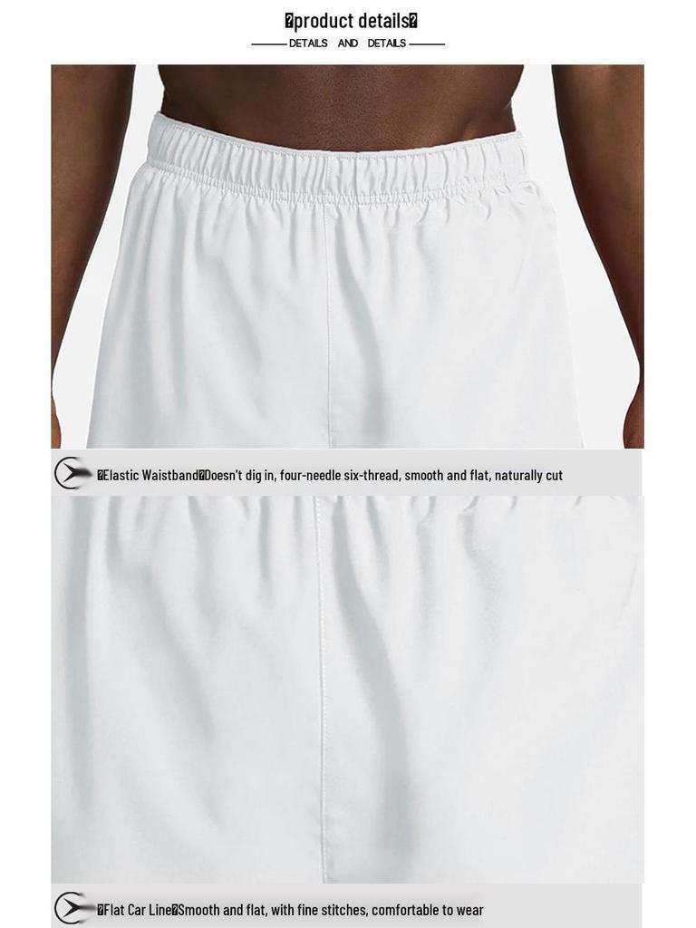 Men's Quick-Dry Basketball Running Shorts - Casual, Four-Point, Plus Size Fitness