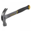 Stanley Hand Tools Curved Claw Hammer, Fibreglass Shaft