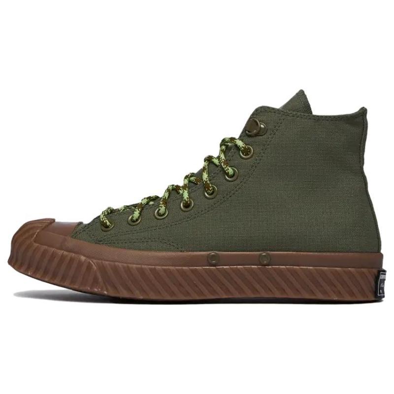 

Converse Chuck 70 Bosey Comfortable and Versatile High-Top Canvas Shoes Unisex Deep Green 36 темно-зеленого