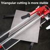Manual Tile Cutting Machine High Precision Cutting Tools Laser Positioning Double Track Tile Cutter Machine Construction Tools